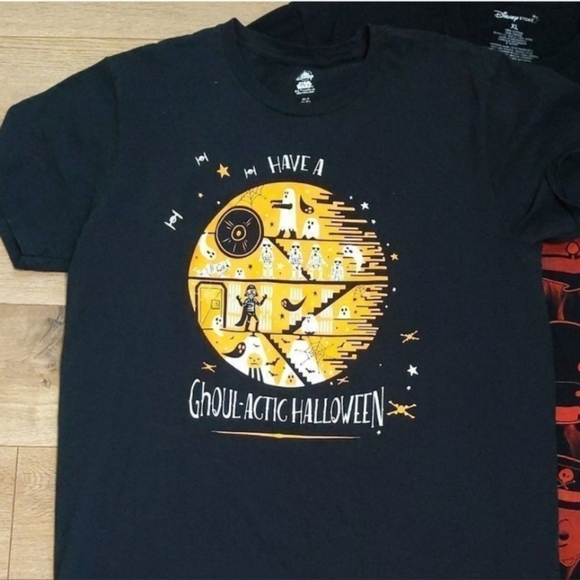 Disney Star Wars Ghoul-Actic Halloween Glow L + Disney Store Vampires Night XL - Picture 3 of 9